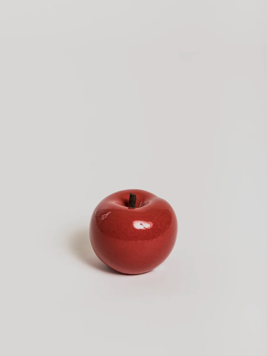 Omenapatsas – Ø20 cm, punainen keramiikka