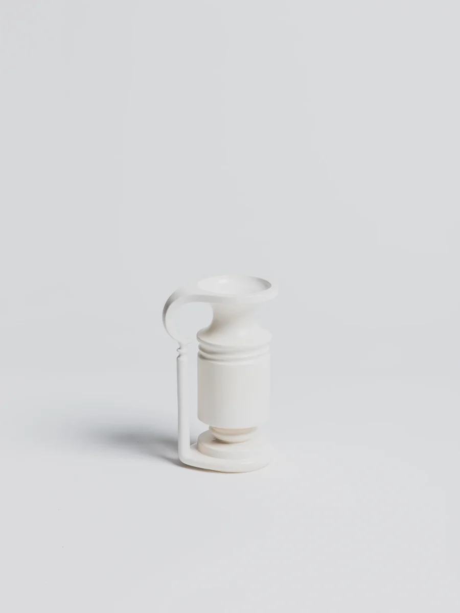 Vase Clef Ancienne Blanc Crème