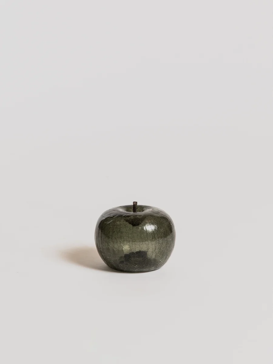 Omenapatsas - Zirkonium Crackled lasi