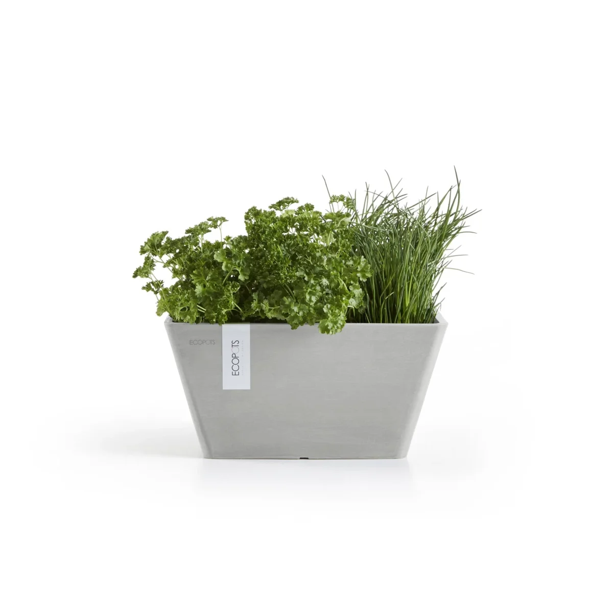 Kukkaruukku Berliini 25cm valkoharmaa
