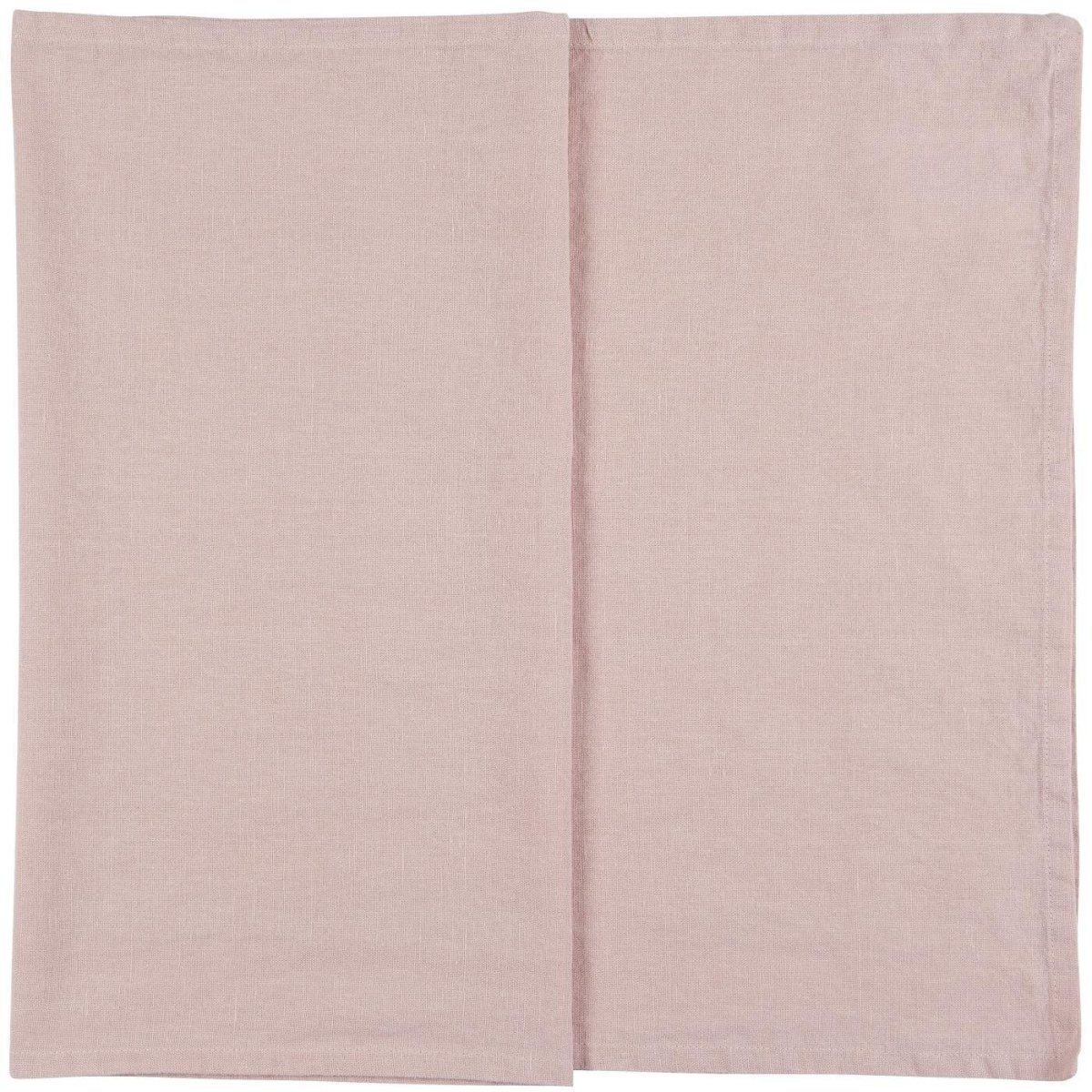 Ib Laursen Kaitaliina puuvilla/pellava väri vaaleanpunainen 50x150cm