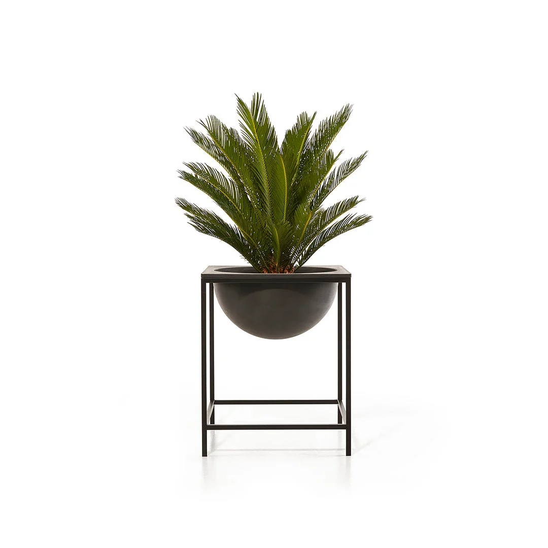 Kukkaruukku Monaco 46cm musta